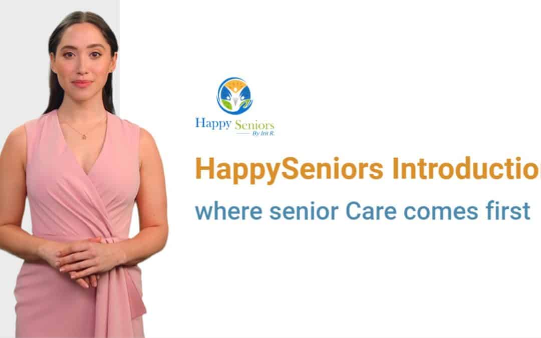 Walkthrough our ‘HappySeniors’ website to overview its new services